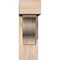 Ekena Millwork Funston Block Smooth Bracket w/ Offset Brace, Douglas Fir, 5 1/2"W x 16"D x 16"H BKT0604X16X16FST05SDF - alternate 2